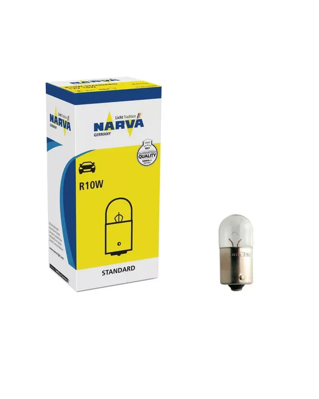 Łatwy zwrot - żarówka pozycyjna Narva R 10W R10W 12V