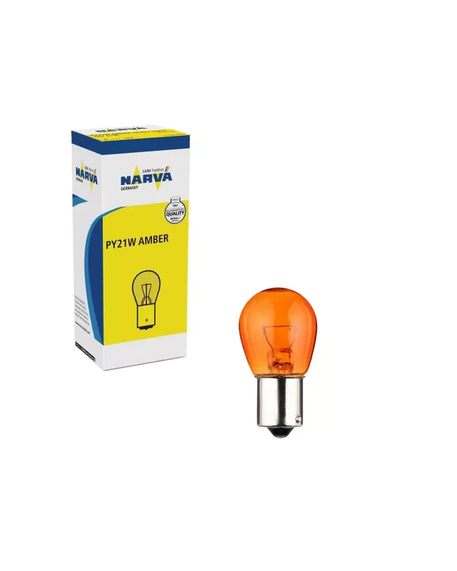 żarówka pozycyjna Narva PY21W PY 21W 12V pomarańczowa - Oferta