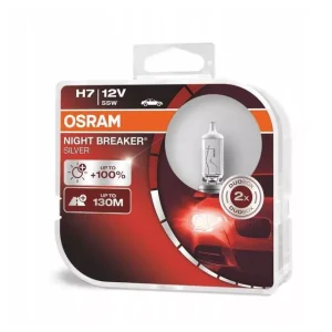 Okazja - żarówka Osram NIGHT BREAKER SILVER 100% H7 12V duo