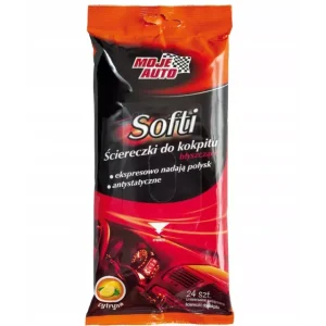 AMTRA MOJE AUTO Ściereczki do kokpitu - błyszczące | Premium