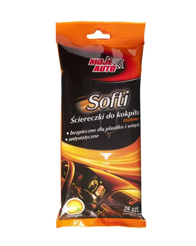 Nowość w ofercie - AMTRA MOJE AUTO Ściereczki do kokpitu - matowe