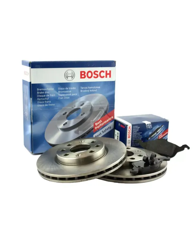 Klocki + tarcze przód bosch SKODA FABIA I 1 256 mm | Top produkt