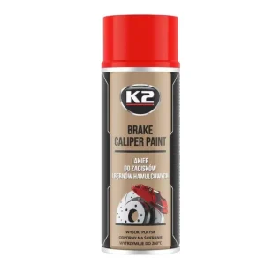 K2 BRAKE CALIPER lakier do zacisków CZERWONY 400ml - Na stanie