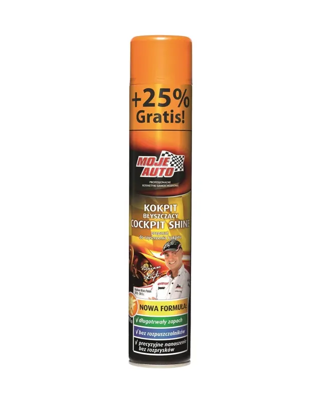 Bestseller - AMTRA MOJE AUTO Kokpit błyszczący Waniliowy 750 ml