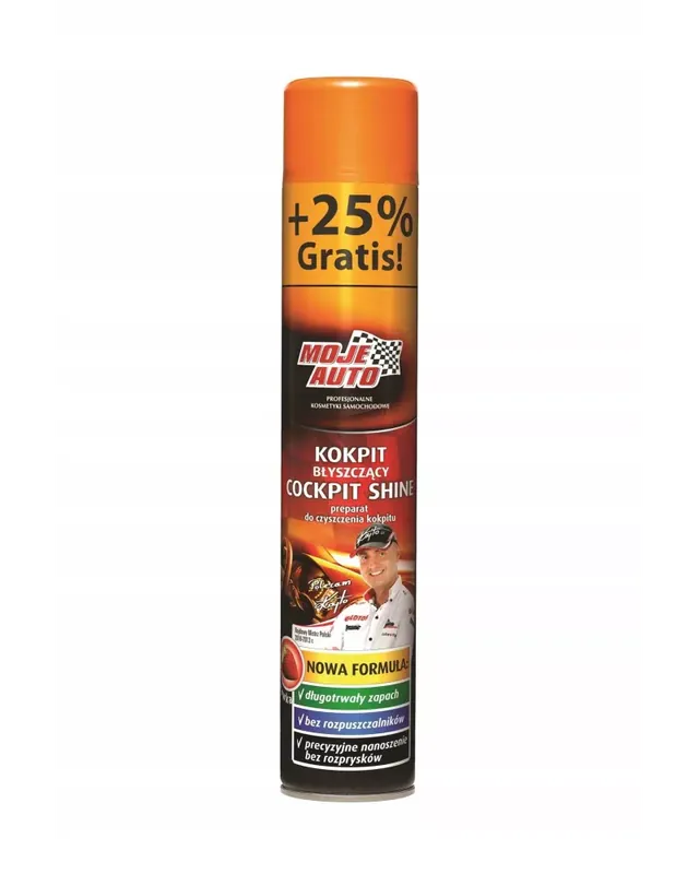 Dodaj do koszyka | AMTRA MOJE AUTO Kokpit błyszczący Truskawka 750 ml