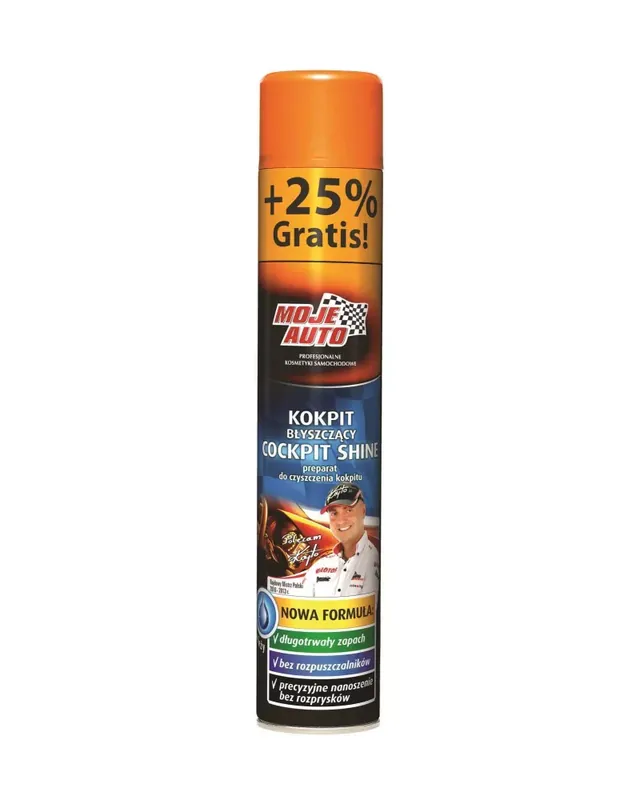 Oferta specjalna - AMTRA MOJE AUTO Kokpit błyszczący Świeży 750 ml