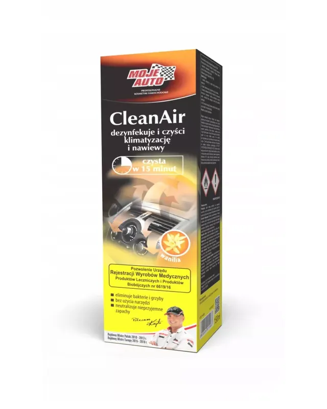 Superoferta - MOJE AUTO CleanAir Wanilia granat do klimatyzacji
