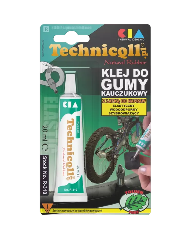 Na stanie - TECHNICQLL klej do gumy 20ml