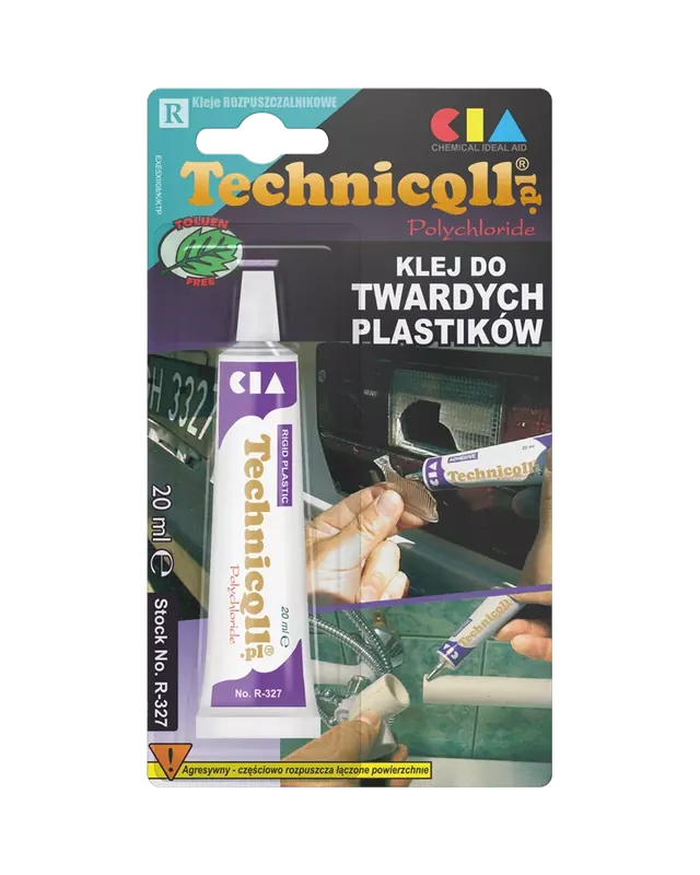 TECHNICQLL KLEJ DO TWARDYCH PLASTIKÓW 20ml | Nowość już dostępna