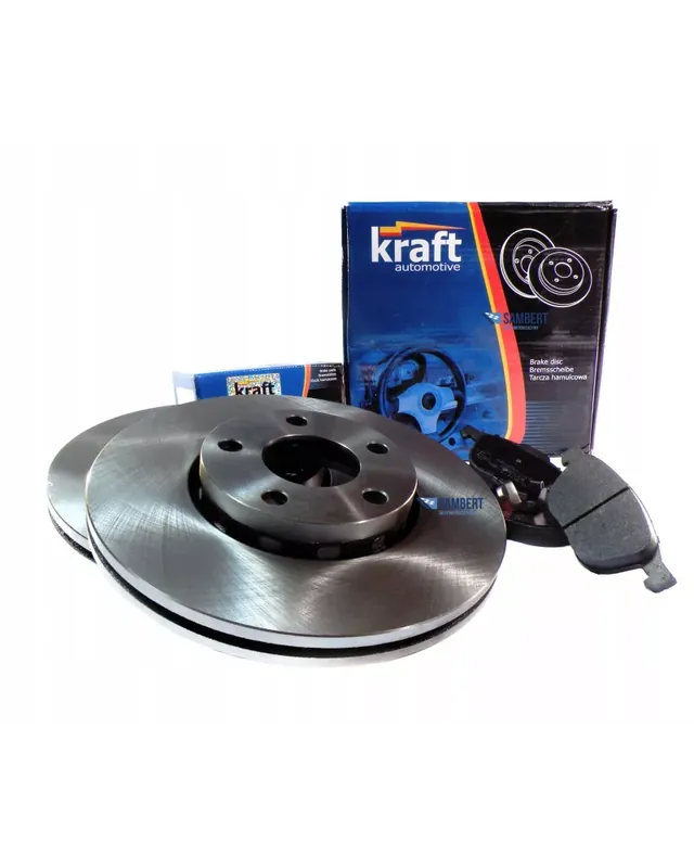 klocki + tarcze przód kraft FORD FIESTA VII 7 MK7 | Oszczędź