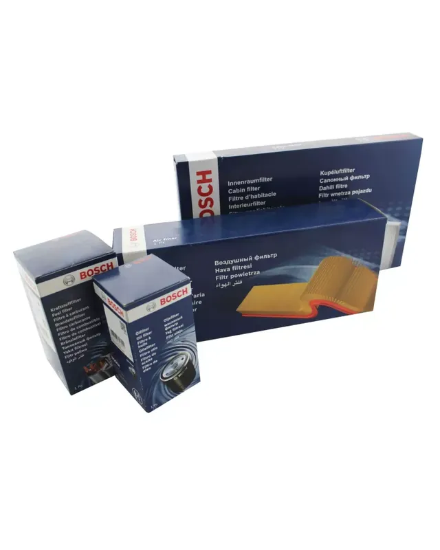 Zestaw 4 filtrów bosch PEUGEOT PARTNER II 2 1.6 HDI - Produkt premium