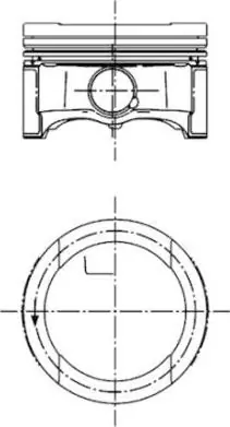 TŁOK VW 1.6B 81.510.50MM - Top produkt