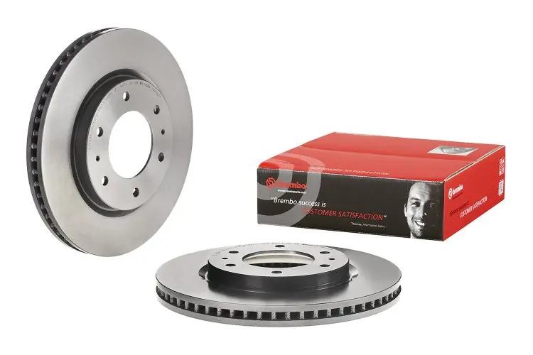 Bezpośrednio z fabryki | Tarcza hamulcowa BREMBO 09.E069.11 4615A223 MITSUBISHI PAJERO SPORT III 15 przód