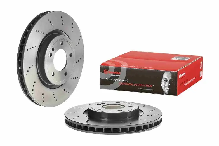 Tarcza hamulcowa BREMBO 09.D763.11 4634230000 MERCEDES W463 G-KLASA 18- tył - Ostatnia szansa
