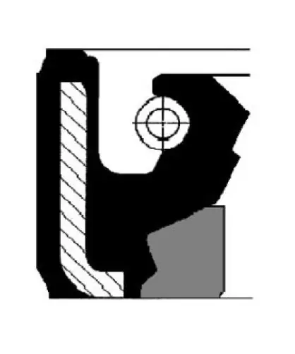 Bezpośrednio z fabryki - USZCZELNIACZ 30X42,5/F166X7,4/10,9 CIŚNIENIOWY