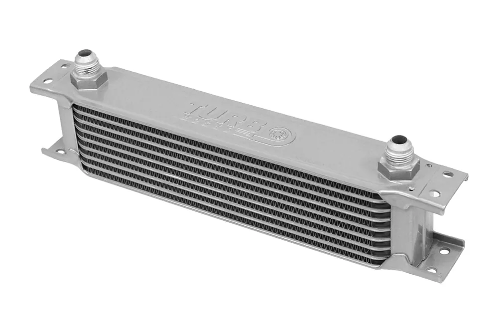 Premium | Chłodnica Oleju TurboWorks 9-rzędowa 260x70x50 AN10 Silver