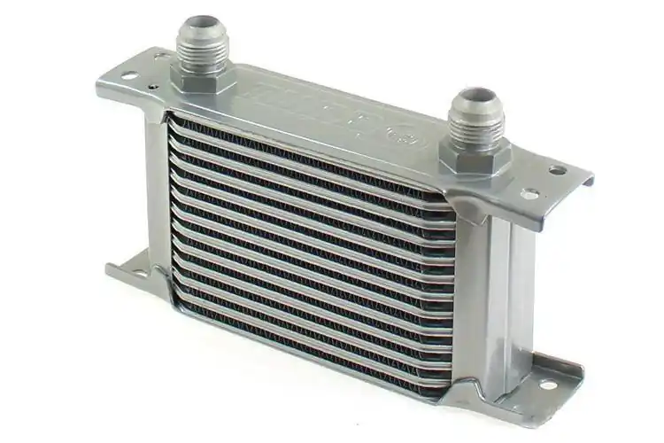 Chłodnica Oleju TurboWorks Slim Line 13-rzędowa 140x100x50 AN10 Silver - Wyprzedaż zapasów