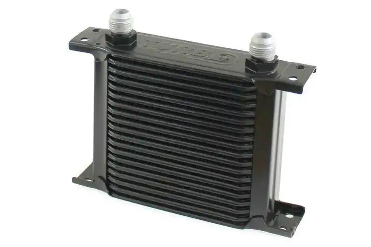 Chłodnica Oleju TurboWorks Slim Line 19-rzędowa 140x150x50 AN8 Black | Najwyższa jakość