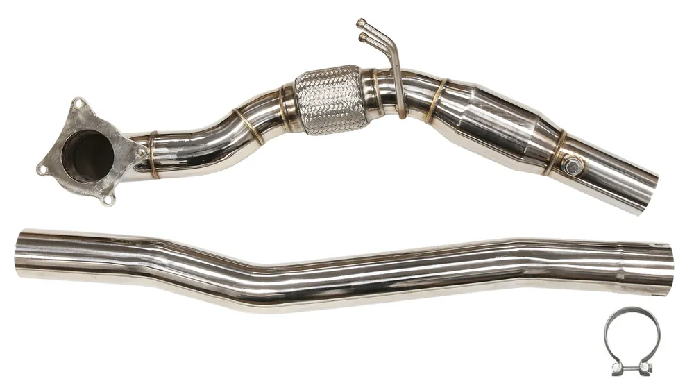 Nowość już dostępna | Downpipe Audi A3 S3 TTS Seat Leon VW Golf 6R Scirocco 2.0 TFSI CAT