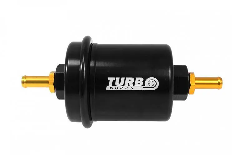 Filtr paliwa TurboWorks 10mm Czarny | Oferta limitowana