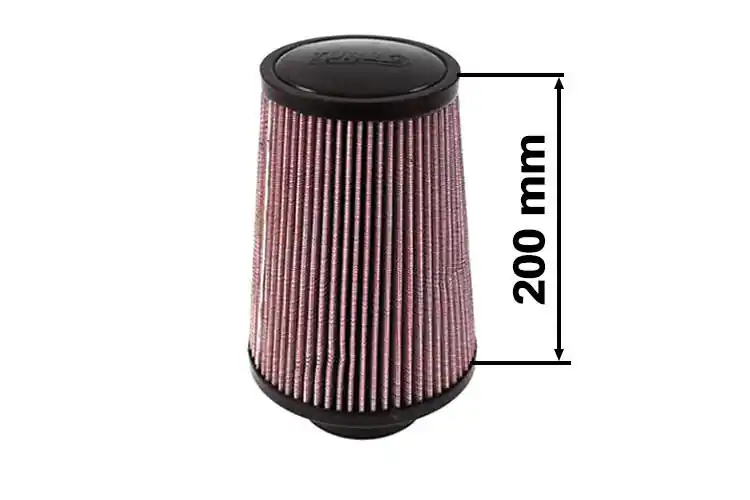 Filtr stożkowy TurboWorks H 200mm OTW 101mm Fioletowy | Hit sprzedażowy