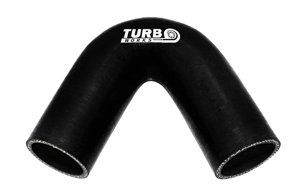 Cena obniżona | Kolanko 135st TurboWorks Black 12mm