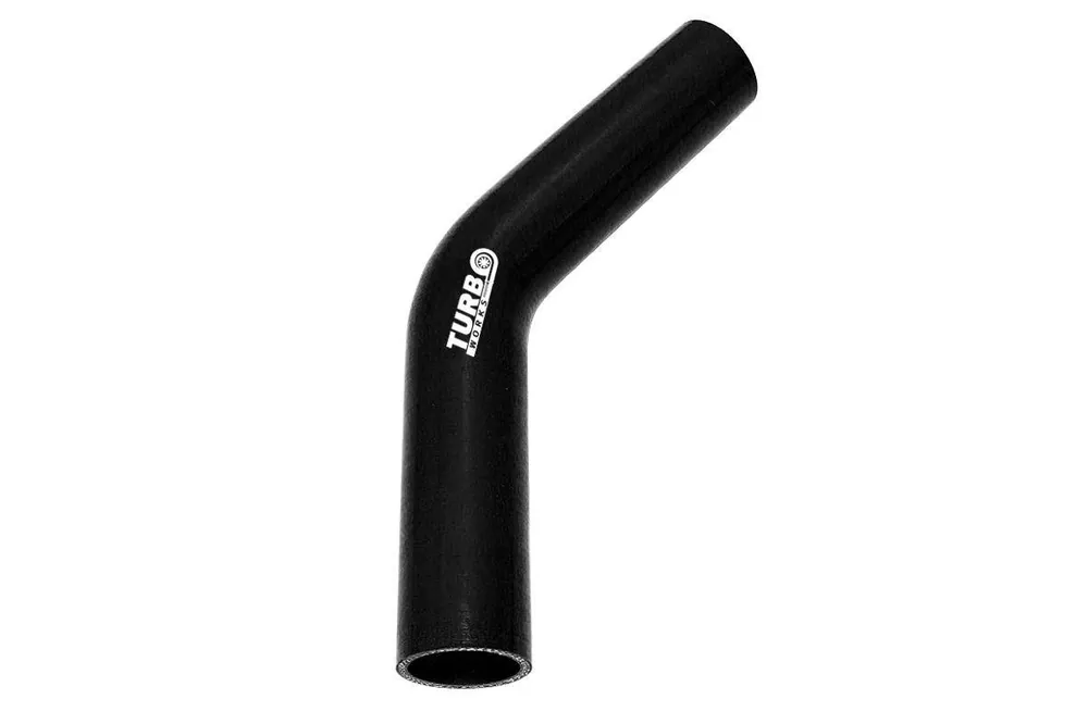 Kolanko 45st TurboWorks Black 102mm XL - Ekspresowa wysyłka