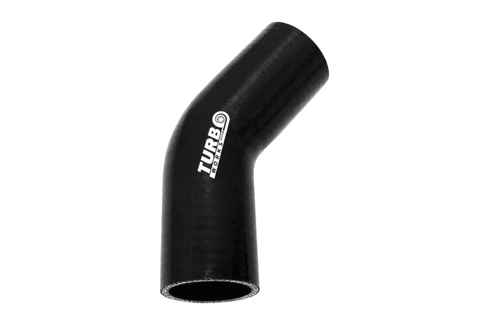 Nowość w asortymencie - Kolanko 45st TurboWorks Black 60mm