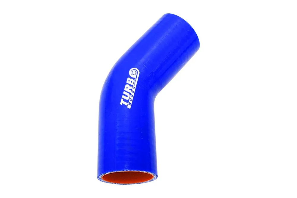 Kolanko 45st TurboWorks Pro Blue 63mm - Produkt polecany