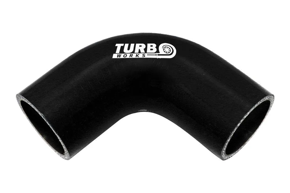 Supercena - Kolanko 90st TurboWorks Black 102mm