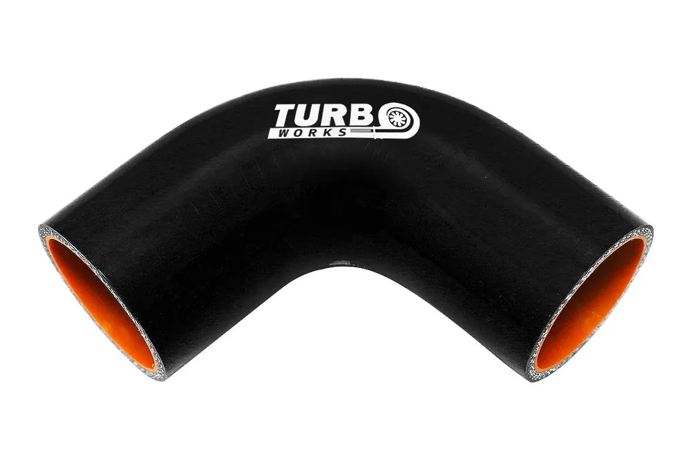Wysyłka od ręki | Kolanko 90st TurboWorks Pro Black 114mm