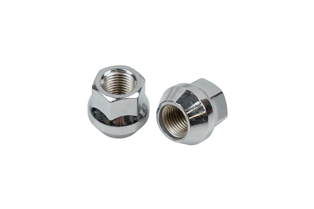 Premium - Nakrętki Stal M12x1,25 21mm Stożek kl.17 przelotowa