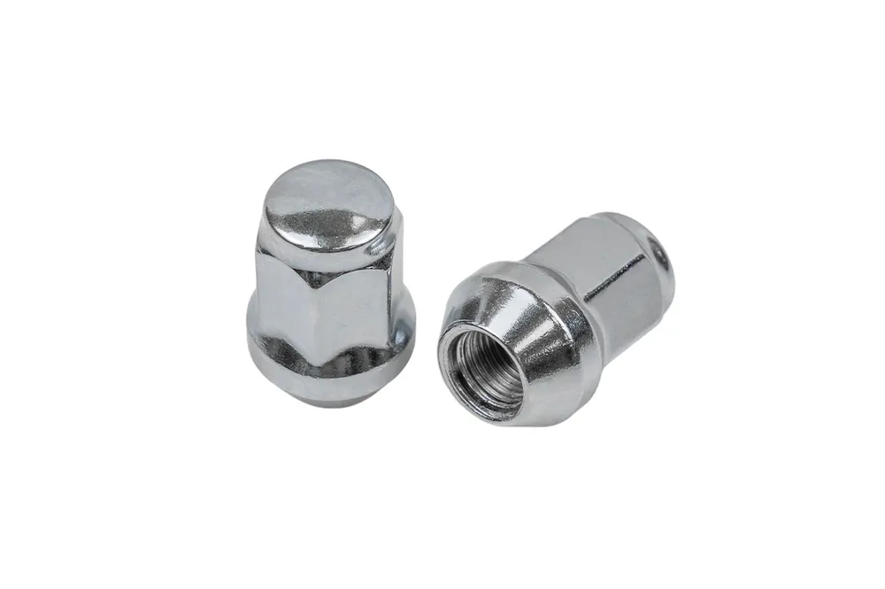 Końcówka zapasów - Nakrętki Stal M12x1,5 25mm Stożek kl.19 przelotowa