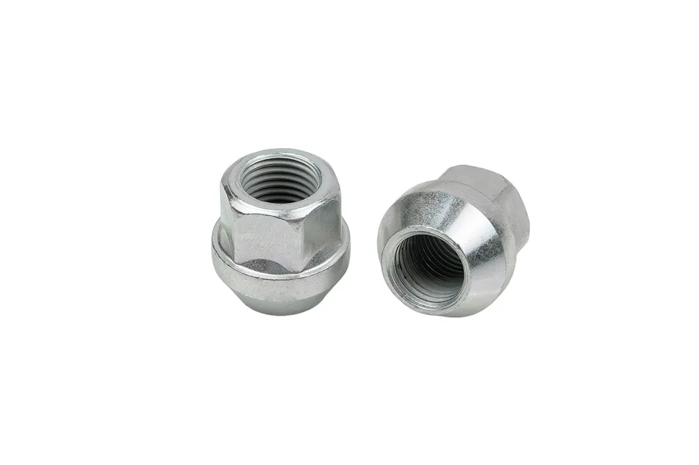 Nakrętki Stal M14x1,5 21mm Stożek kl.19 przelotowa | Zniżka