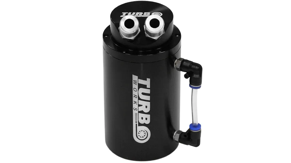 Oil Catch Tank TurboWorks 0,7L 10mm Black | Rabat