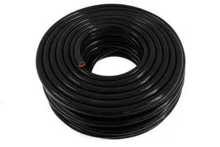 Wybór klientów | Przewód podciśnienia silikonowy zbrojony TurboWorks PRO Black 8mm