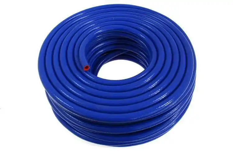 Produkt polecany | Przewód podciśnienia silikonowy zbrojony TurboWorks Pro Blue 15mm