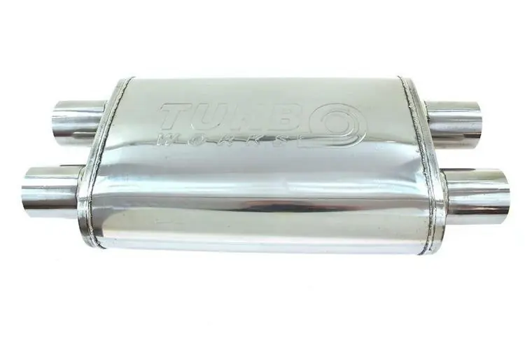 Tłumik Środkowy 2" (51mm) TurboWorks LT 304SS 355mm - Cena po obniżce