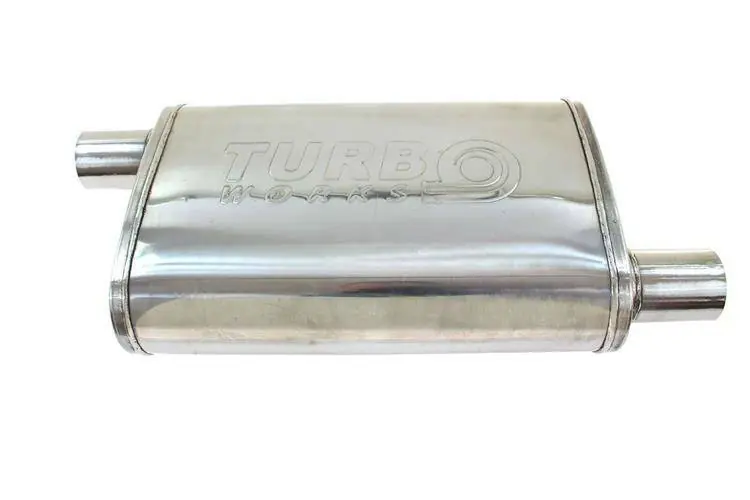 Hit sprzedaży - Tłumik Środkowy 2" (51mm) TurboWorks LT 304SS 355mm