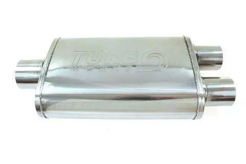 Wybór klientów | Tłumik Środkowy 2" (51mm) TurboWorks LT 409SS 355mm