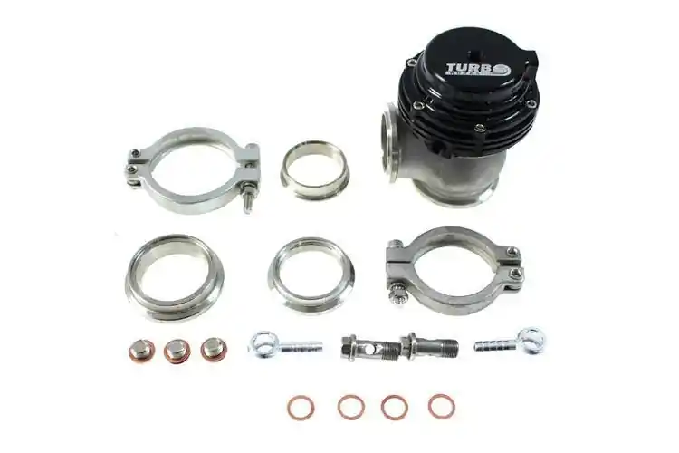 Nowość | Wastegate zewnętrzny TurboWorks 38mm 1.0 Bar V-Band Czarny