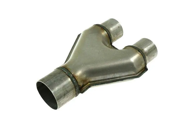 Y-Pipe trójnik wydechu 63/76mm | Cena po obniżce