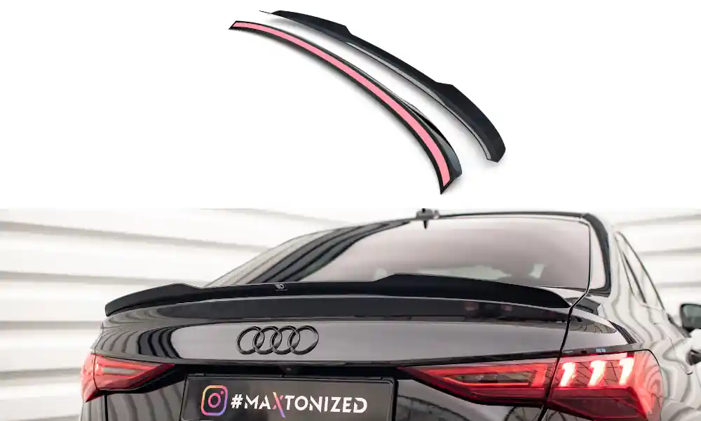 Przedłużenie Spoilera Audi A3 / A3 S-Line Sedan 8Y | Ulubieniec klientów