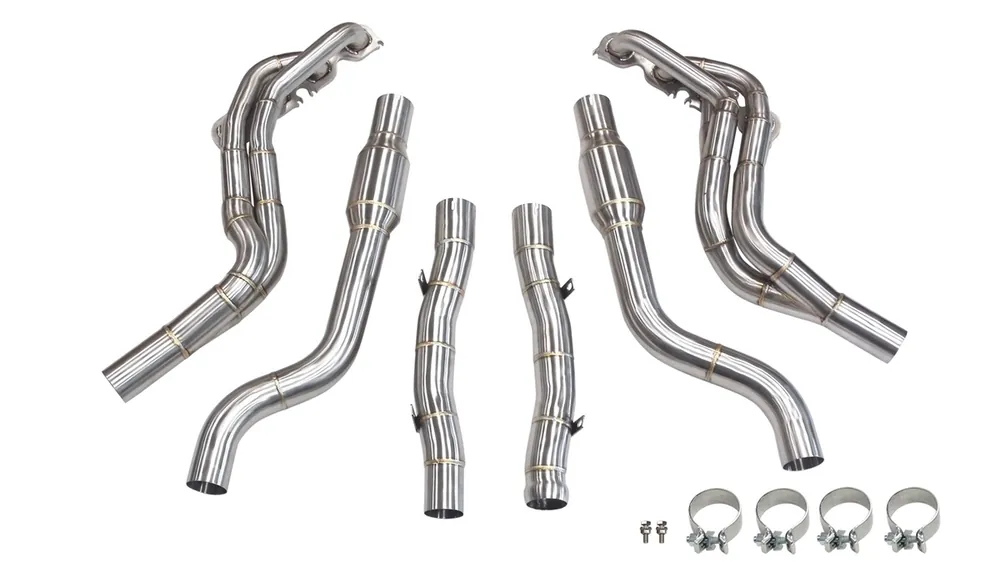 Kolektor wydechowy Mercedes-Benz AMG C63 W204 M156 4-2-1 Long Tube | Ekspresowa wysyłka