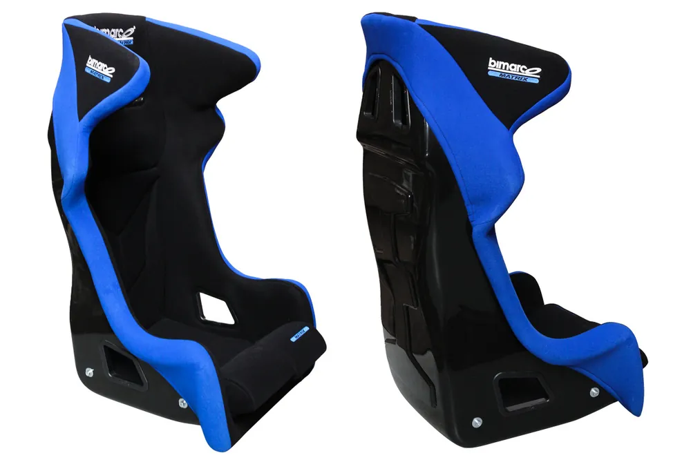 Fotel Sportowy Bimarco Matrix Welur Blue-Black FIA | Kup dziś