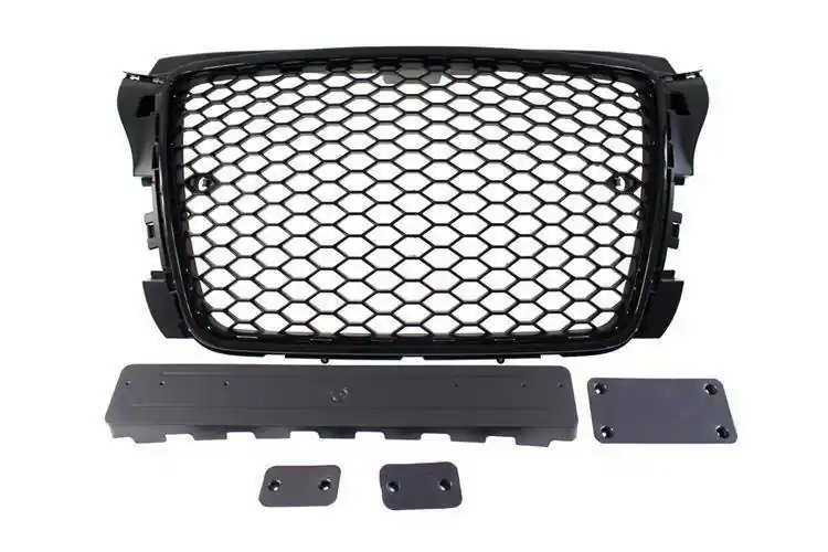 Produkt polecany - Grill Audi A3 8P Facelift RS-Style Bright Black PDC