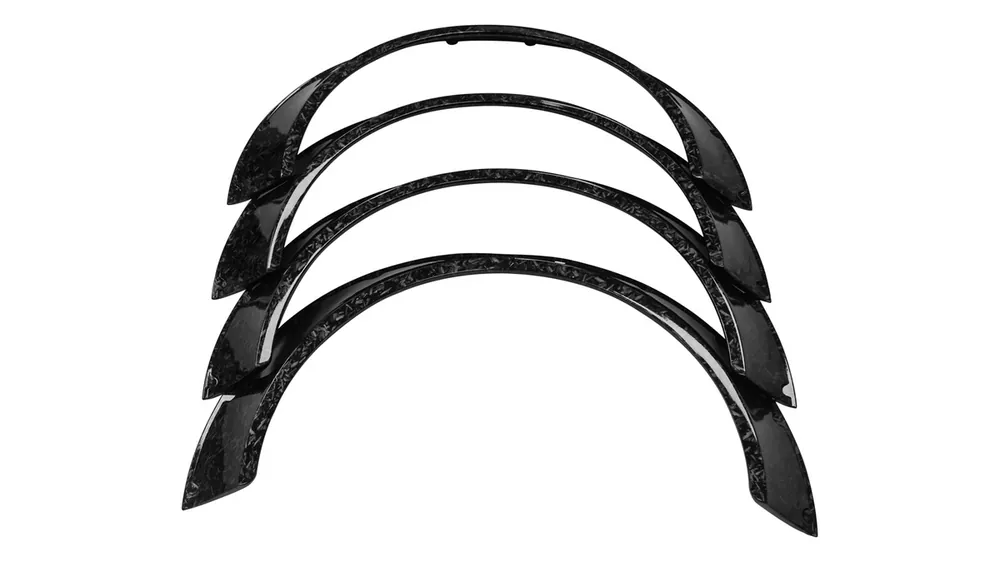 Końcówka serii | Poszerzenia uniwersalne Small nadkola Forged Carbon Look