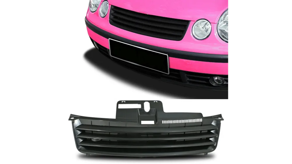 Grill Volkswagen POLO IV Black bez znaczka | Popularny produkt