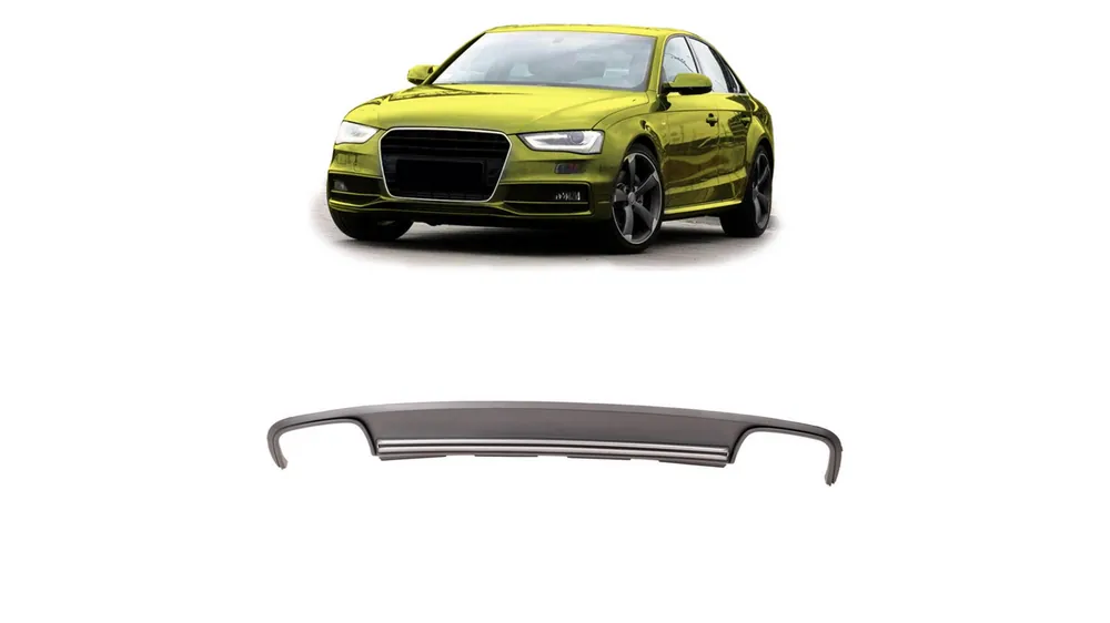 Od ręki - Dyfuzor Audi A4 B8 Facelift Tył