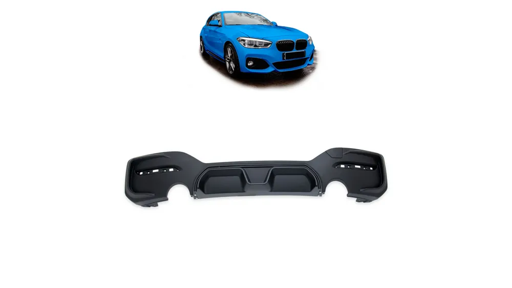 Dyfuzor BMW 1 F20 F21 Facelift Tył Matt Black - Nowość już dostępna